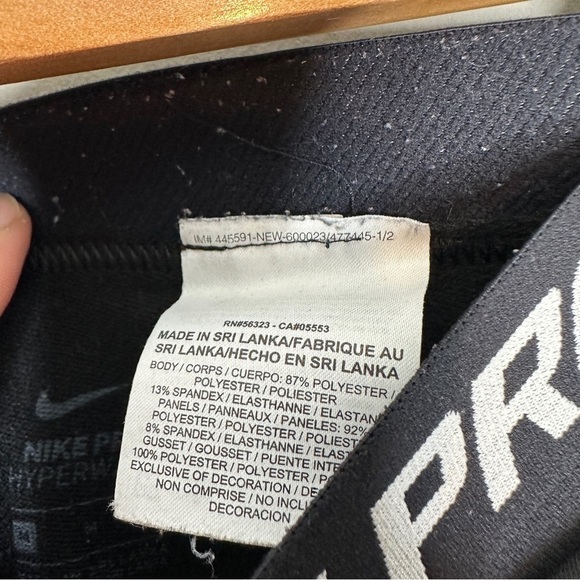 Nike pro hyper warm black running Tights - Picture 3 of 6